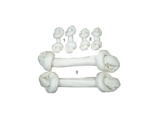 Jumbo Rawhide Bones